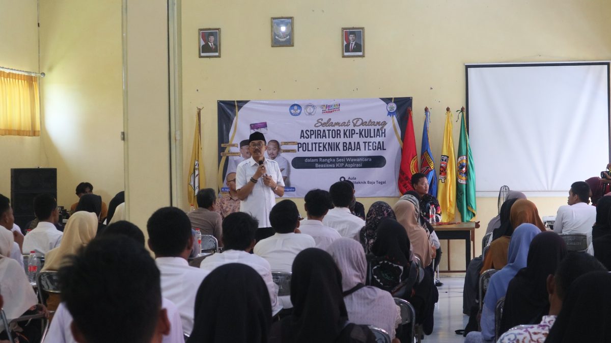 Aspirator KIP-Kuliah Kunjungi Politeknik Baja Tegal, Wawancarai Langsung Calon Mahasiswa Baru